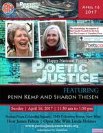 Poetic Justice Featuring Penn Kemp & Sharon Thesen
