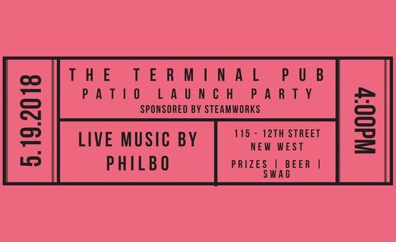 Terminal Pub Patio Launch Party by Steamworks Summer Ale