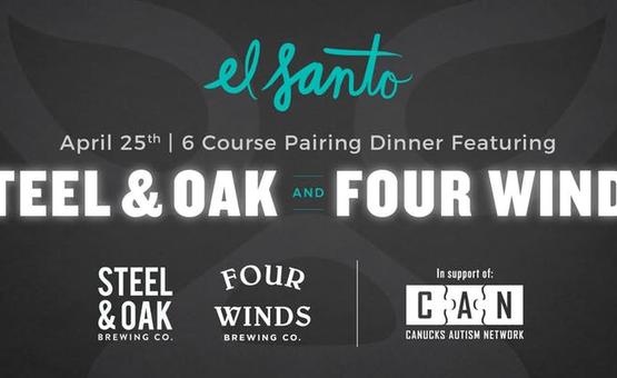¡Mucha Lucha! Steel & Oak and Four Winds Dinner at El Santo