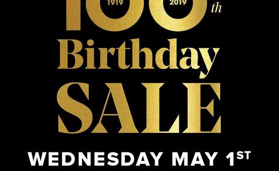 Army & Navy 100th Birthday Sale