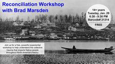 Free Reconciliation Workshop with Brad Marsden