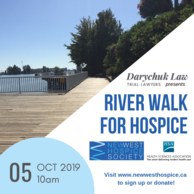 River Walk for Hospice presented by Darychuk Law