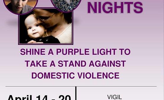 Purple Lights Night Vigil
