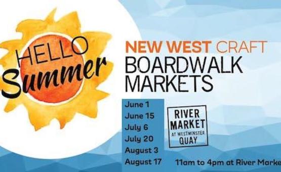 New West Craft Summer Boardwalk Markets